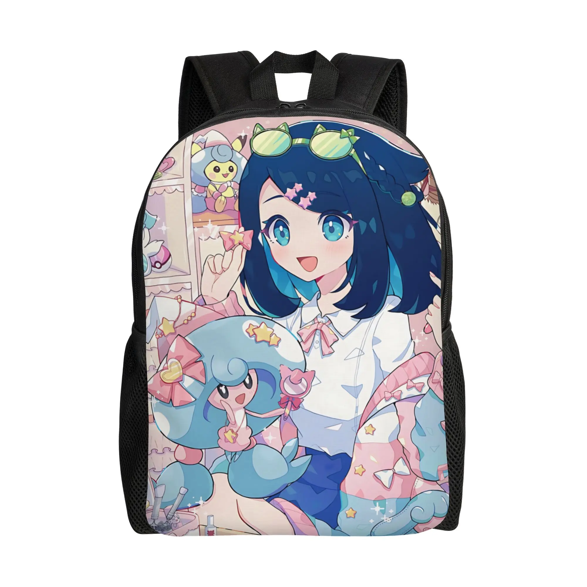 

Its Bags Pokemon Backpacks Daypack Summer Vibes mochila Campus Sturdy Shoulder Rucksack