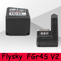 FLYSKY 4CH 2.4G Mini Receiver FGr4Sv2 3.5-8.4V Built-in Single Antenna PWM Radio System for RC Model Car Transmitter FS-NB4 Toy