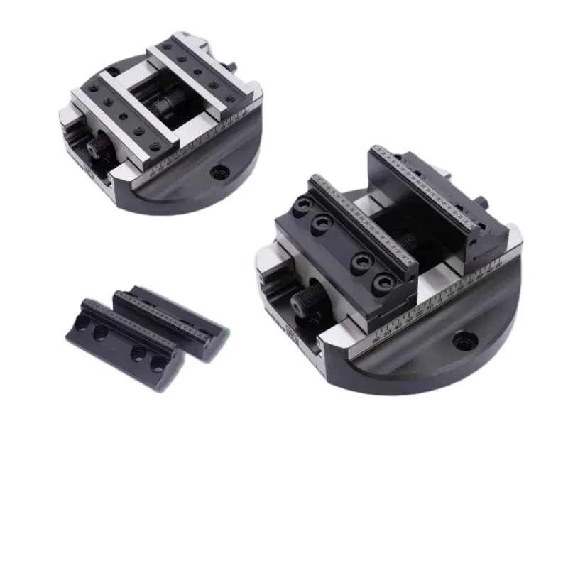 5-Axis vice 4-axis diameter 180 self-centering vice, precision CNC5-axis clamp can be replaced with self-made jaw