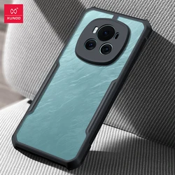 Xundd For Honor Magic6 Pro Magic 6 Case,Airabg Anti-drop Lens Protection TPU+Acrylic Thin&Soft Back Stripe Transparent Cover