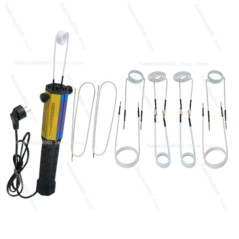 1000W Flameless Electromagnetic Magnetic Induction Heater With 8 Pieces Coil Kits For Auto Use Bolt Remover Repair Machine