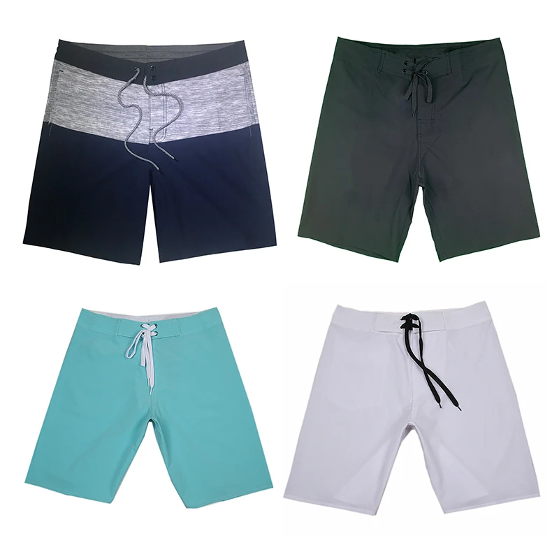 Men's Swimwear Swim Shorts Trunks Beach Board Shorts Summer Swimming Pants Quick Dry Swimsuits Male Running Sports Surfing