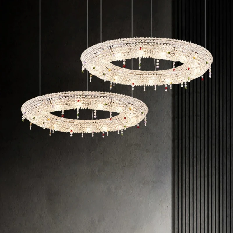 

Modern Creative Crystal Chandelier for Dining Living Room Restaurant Villa Decoration Luxury Designer Home Decoration Lusters