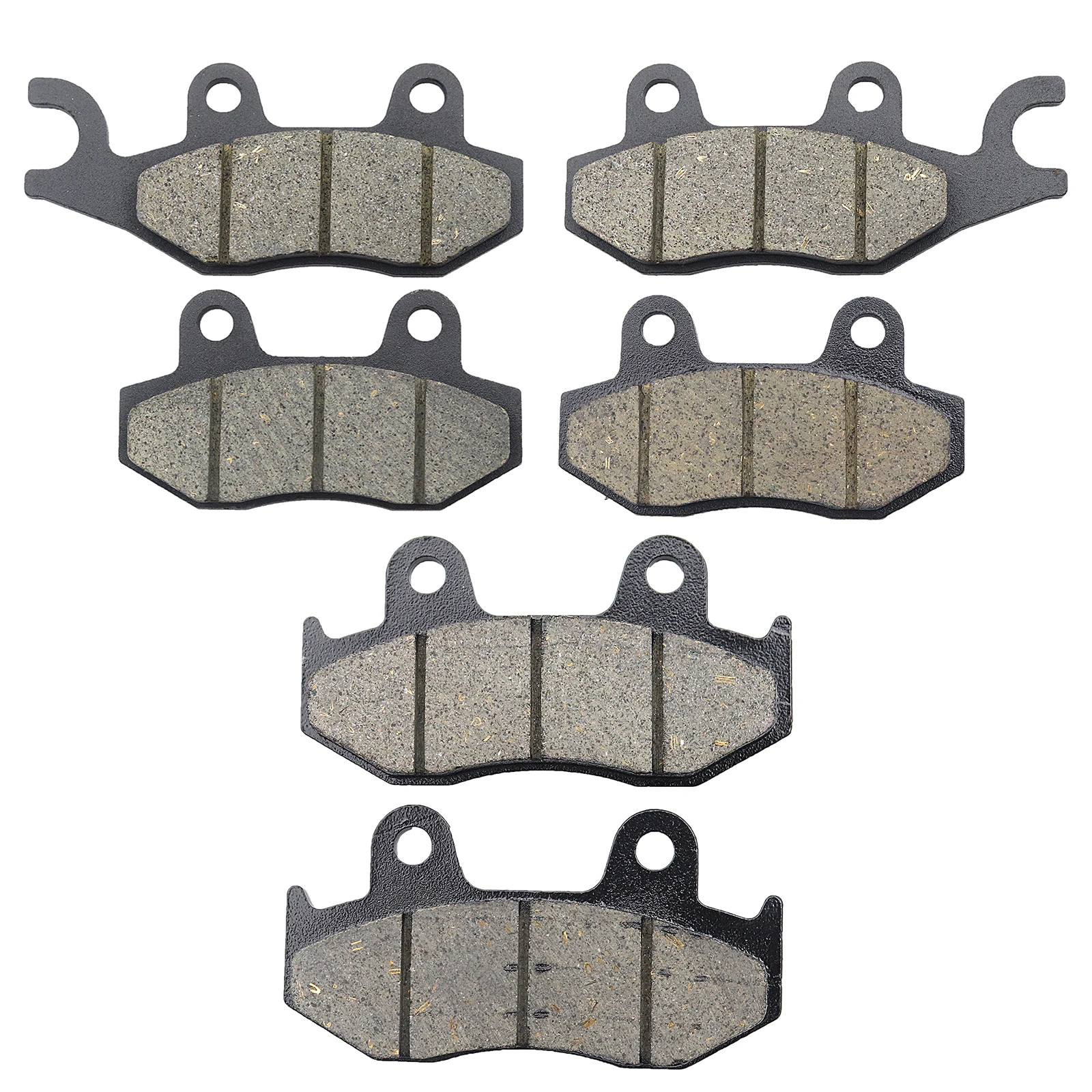 Motorcycle Front Rear Brake Pads For Yamaha YFZ450 YFZ 450 ATV YFZ450R YFZ 450R 06-15 YFM700 Raptor YFM 700 YFM 700R 2013-2018