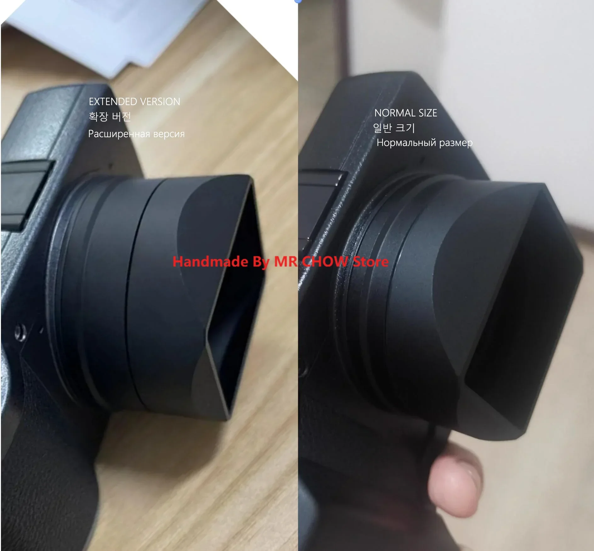 

Алюминиевая квадратная бленда для объектива Ricoh GRIII GR3 GR3x, защитный держатель крышки объектива