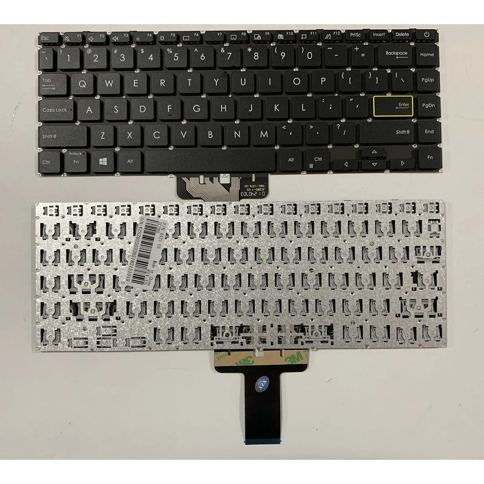 

Клавиатура ноутбука американская раскладка для Asus S14 S433 S433EA S433EQ S433FL S433FA S433JQ X421