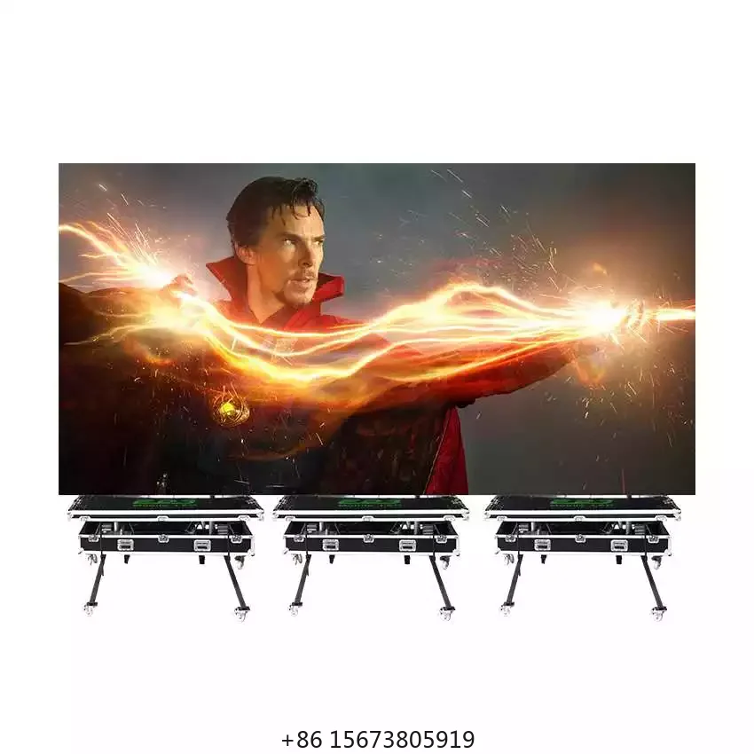 Foldable Easywalker Indoor P3.9 Led Screen Full Color