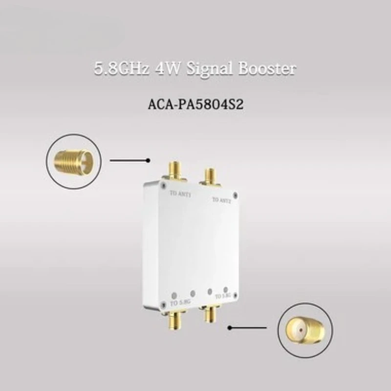 5.8 & 5.8G Bidirectional Signal Amplifier Dual Input Dual Output Signal Amplifier Enhancer Module