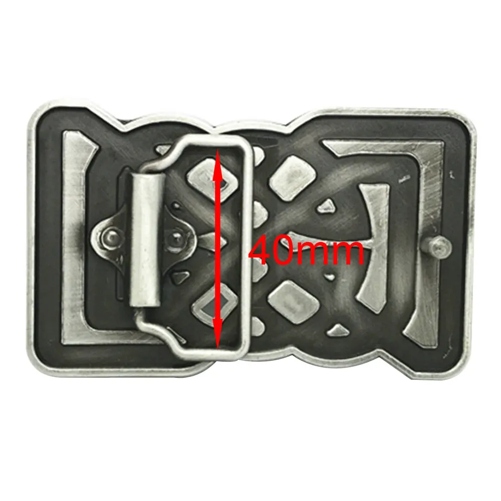 Cheapify Dropshipping Zinc Alloy Hot Sale Luxurious Cool Celtic Motor Belt Buckle For Men Jeans Gift