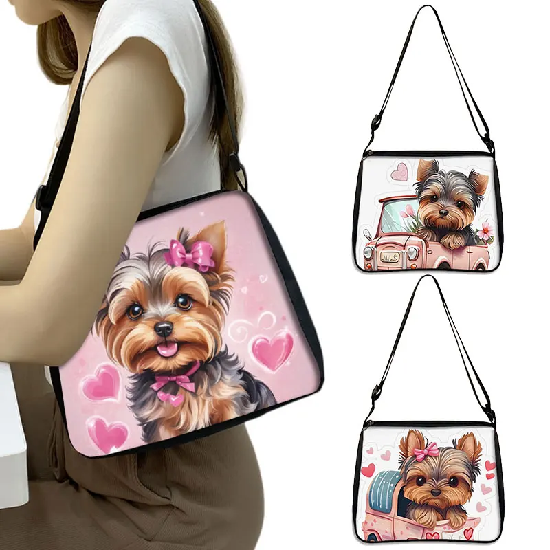 yorkshire-terrier-cao-dirigindo-carro-impressao-bolsa-de-ombro-bonito-bolsas-para-caes-de-estimacao-saco-de-armazenamento-de-telefone-para-viagens-moda-crossbody-sacos