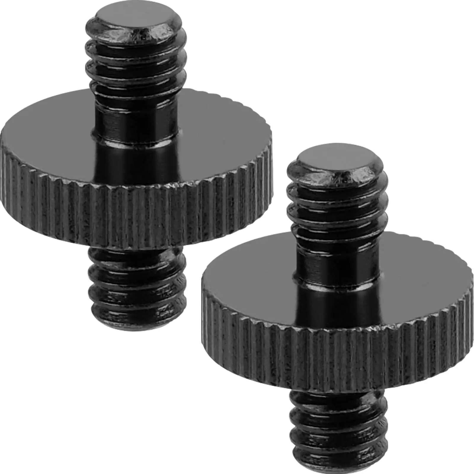 Adaptador de metal roscado com parafuso duplo macho, tripé, acessórios para câmera, suportes, 1,4 "macho para 1,4"