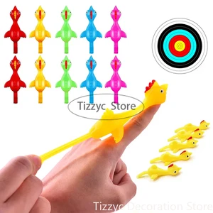 مرونة تحلق تركيا المنجنيق إطلاق كتكوت ، المنجنيق الإصبع اللزج ، لعبة تخفيف الضغط عيد ميلاد ، هدايا حفلة الهالوين ، 10 قطع أعلى 6 مبيعات للمطاط التركي - رقم 1