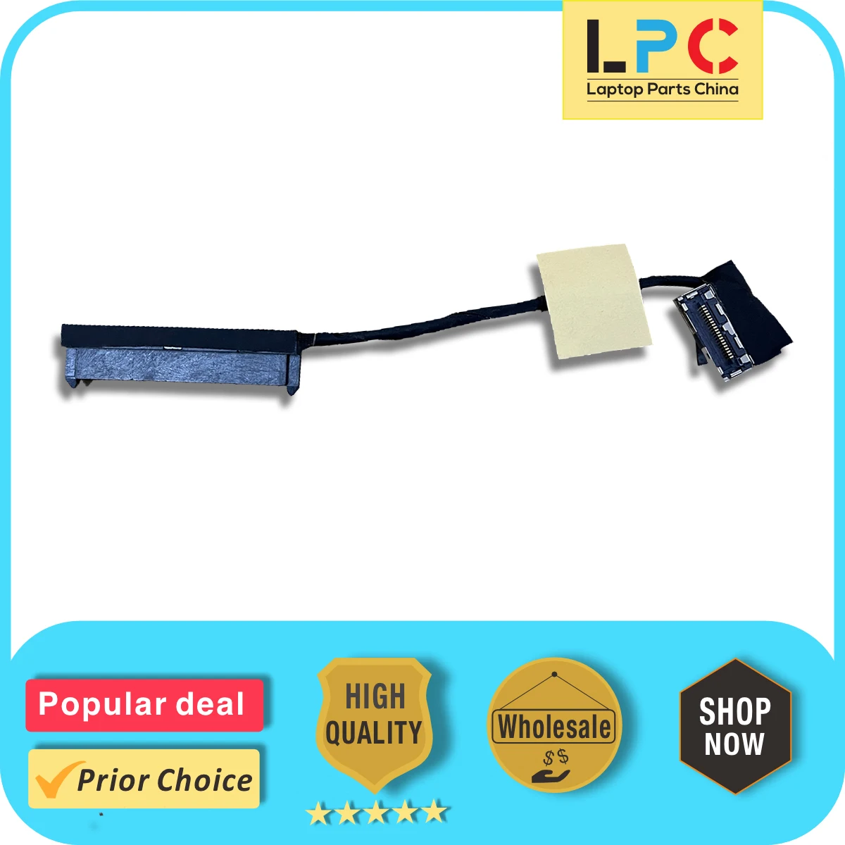 

HDD Cable for Dell Latitude 3490 E3490 New Laptop SATA Hard Drive Connector Flex Cable 0V010N DC02C00H000