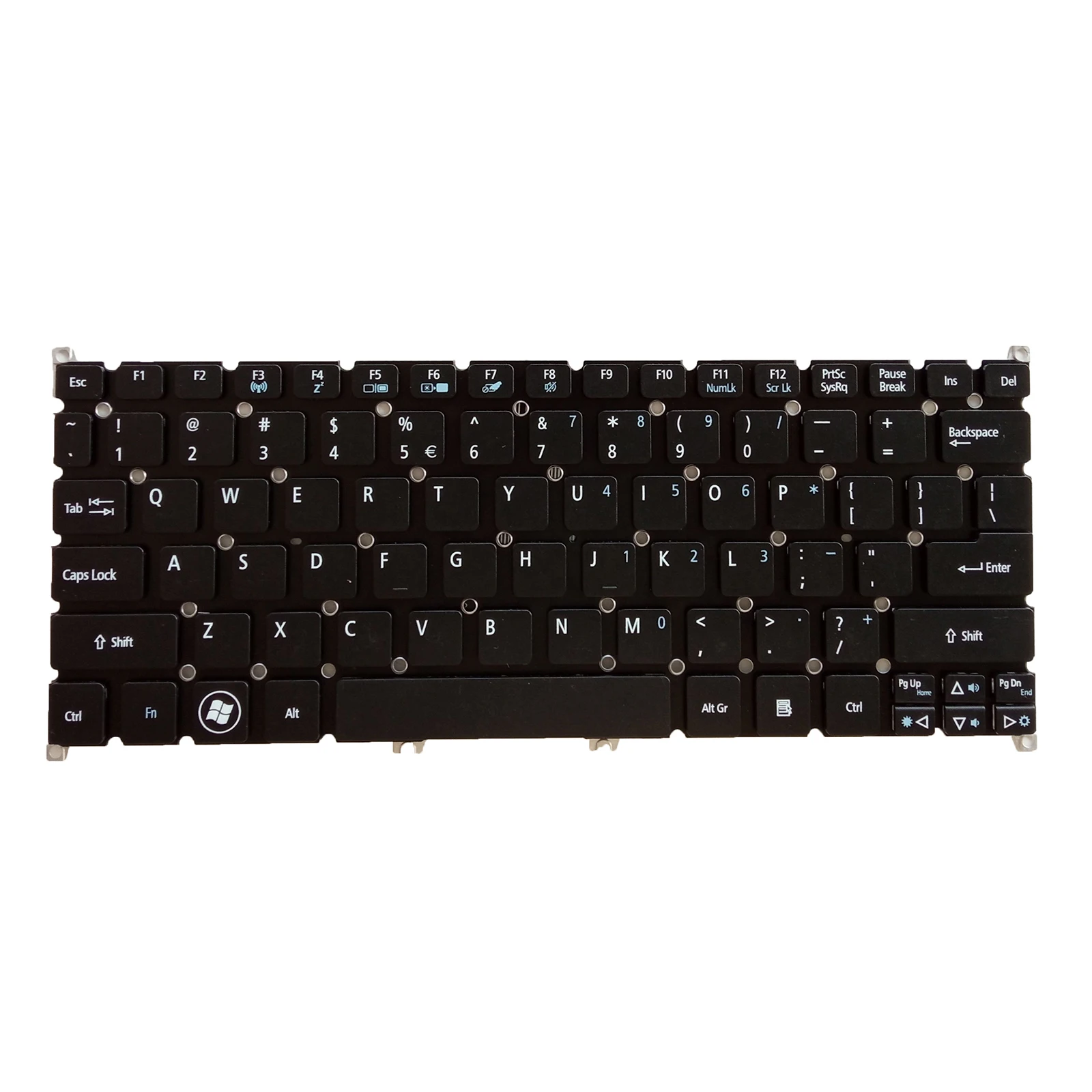 

US Laptop Keyboard for ACER Aspire One 756 V5-123 725 726 E3-112 S3-391 no pointer no backlight