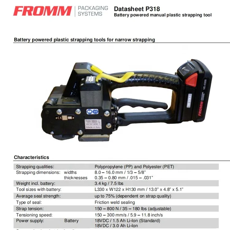 กริปเปอร์ P32.1224 P32.1223จาก P32.1222สำหรับอุปกรณ์รัดพลาสติกไฟฟ้าที่ใช้แบตเตอรี่จาก P318