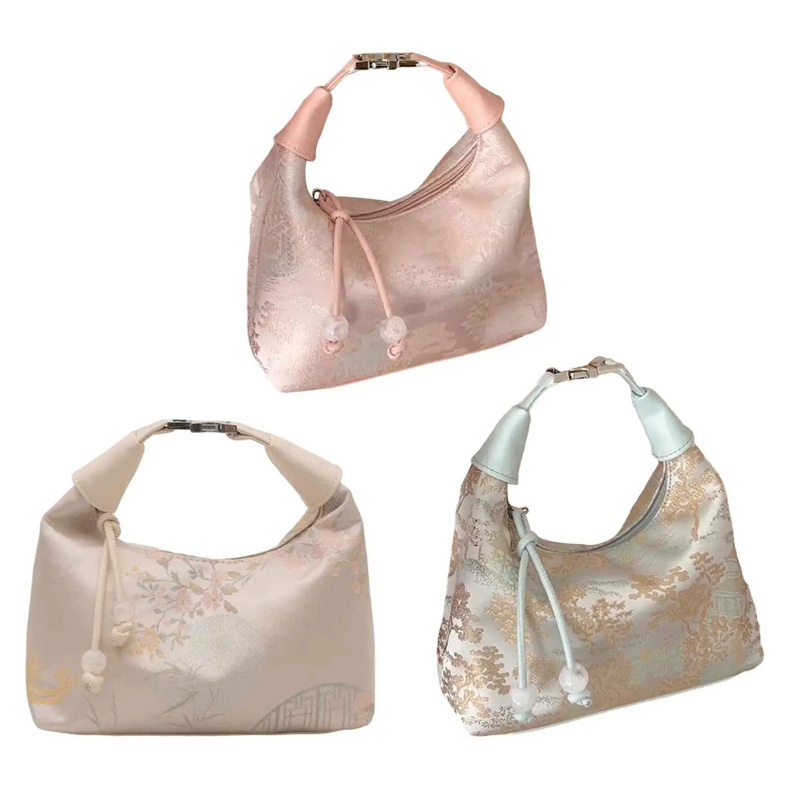 

Moon Crossbody Bag Satchel Pouch Chinese Style for Party Vacation Travel