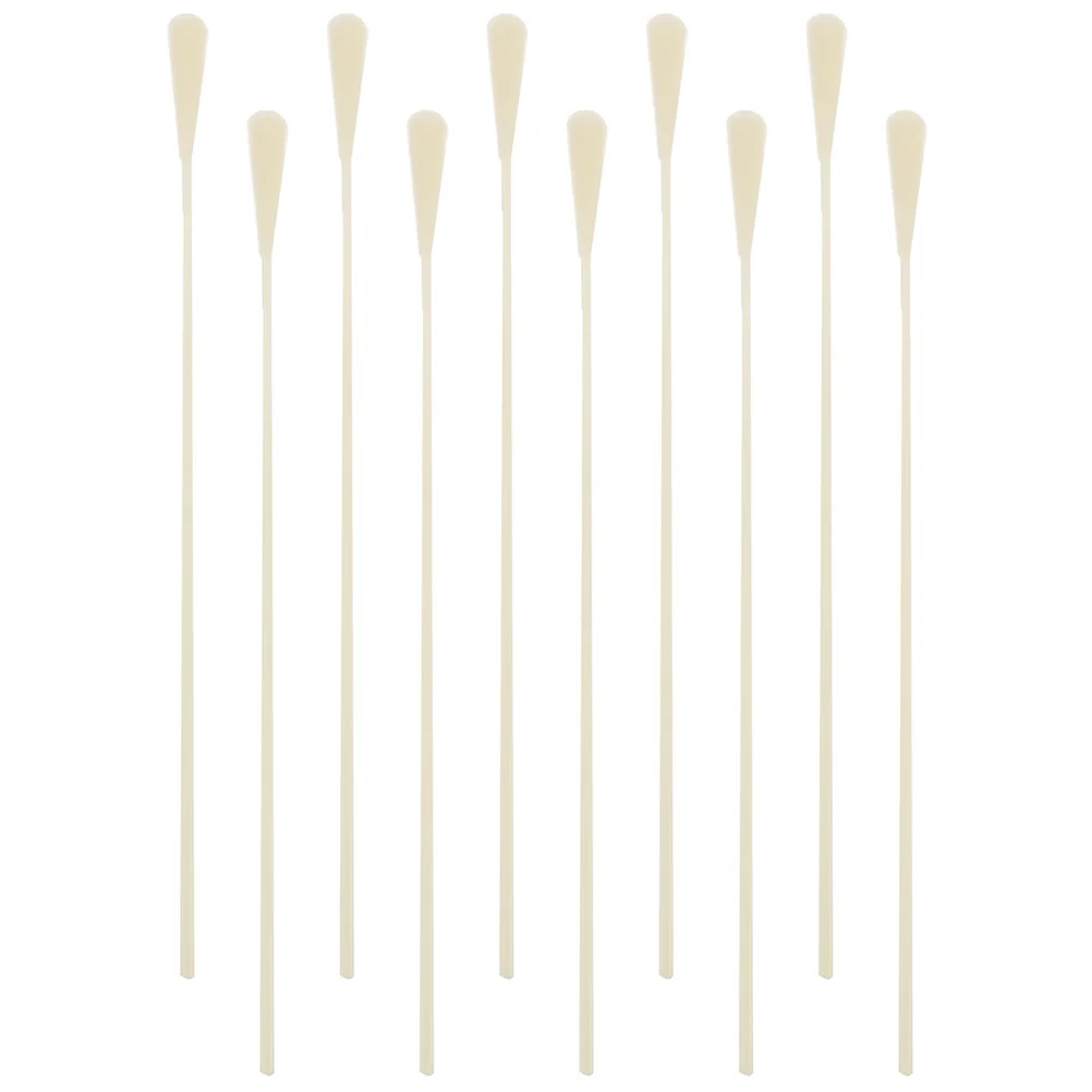 

10Pcs Disposable Throat Swabs Flocked Tips for Pharyngeal Secretion Collection Specimen Sampling Swab for Hospitals and Clinics