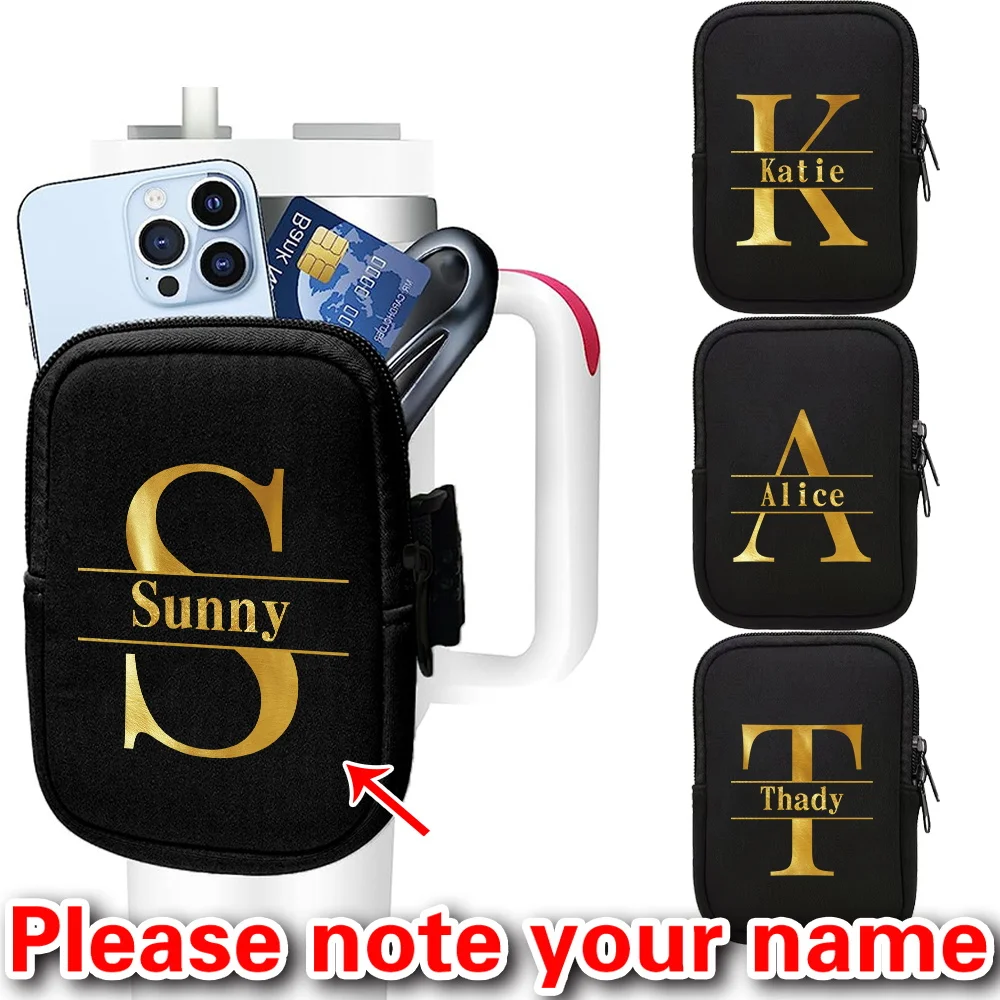 

Personalized Customized New Outdoor Fitness Water Bottle Bag Fashion Printed Water Cup Bag Accessories