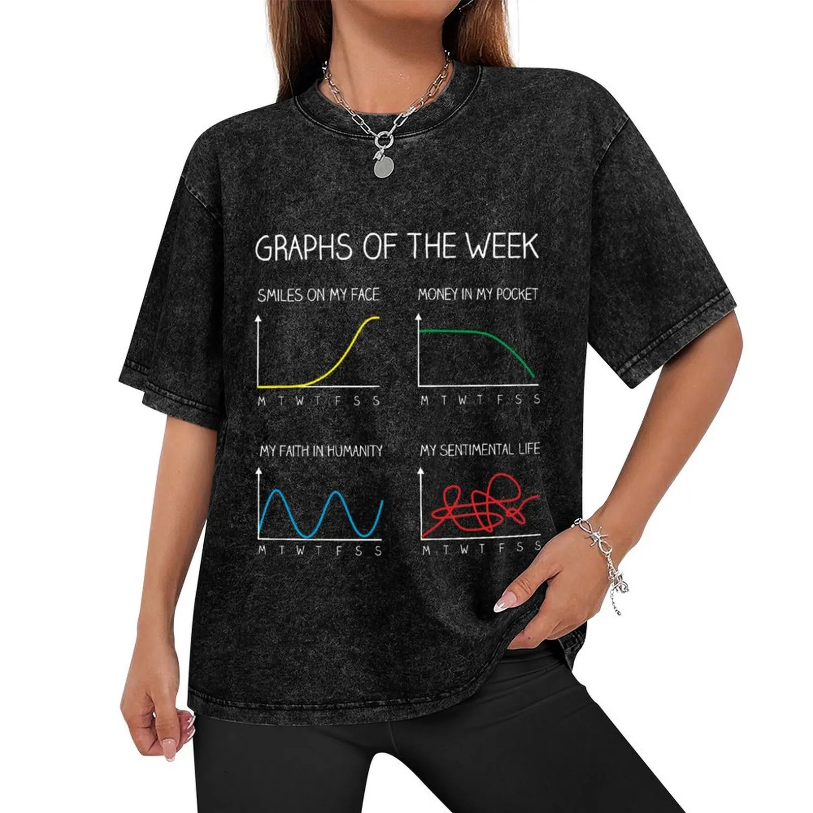 Graphs of the week T-Shirt shirts graphic oversized graphic tee graphics men t shirts