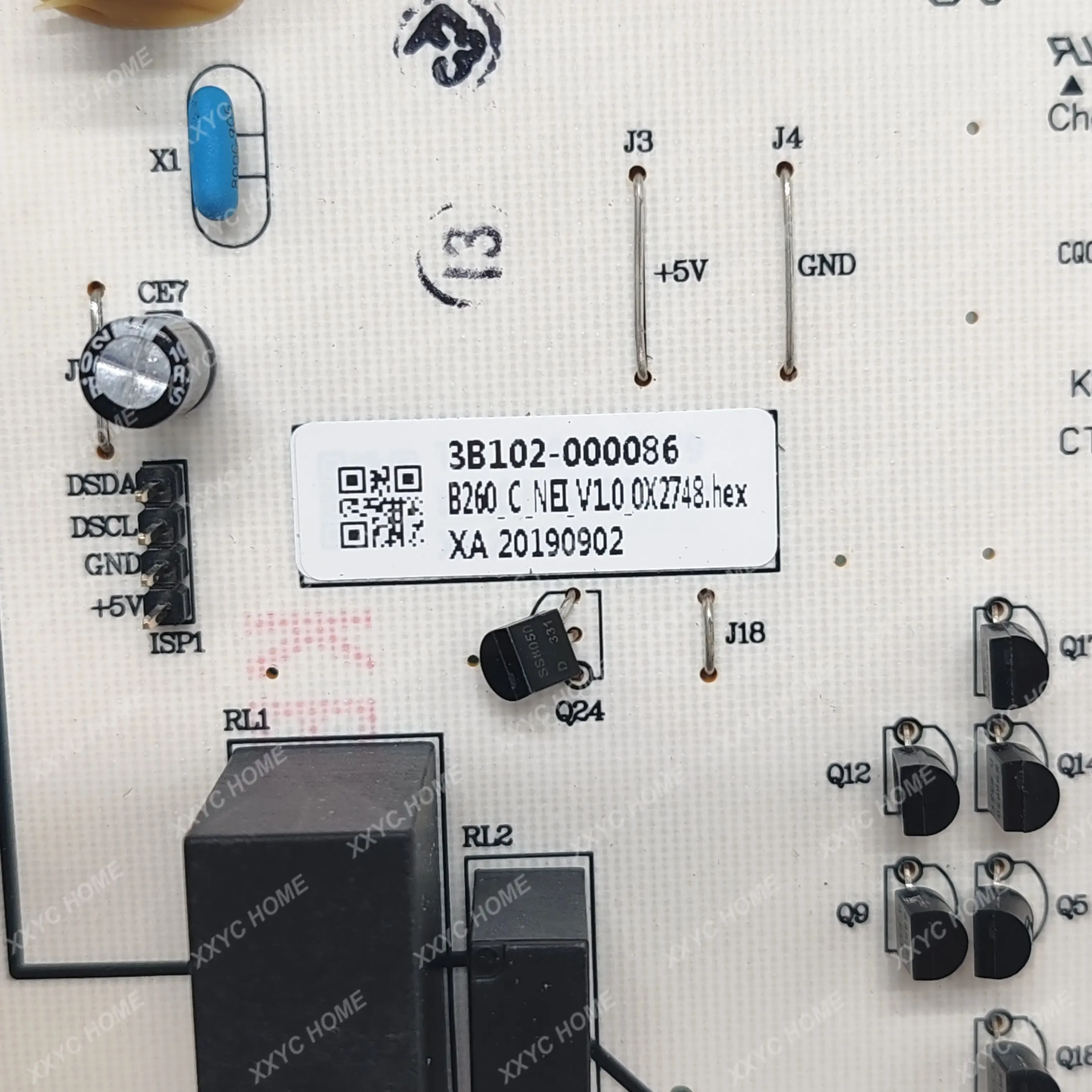 

TCL refrigerator accessories computer board main control board 3B102-000086 BCD-260TWZ50-C power board