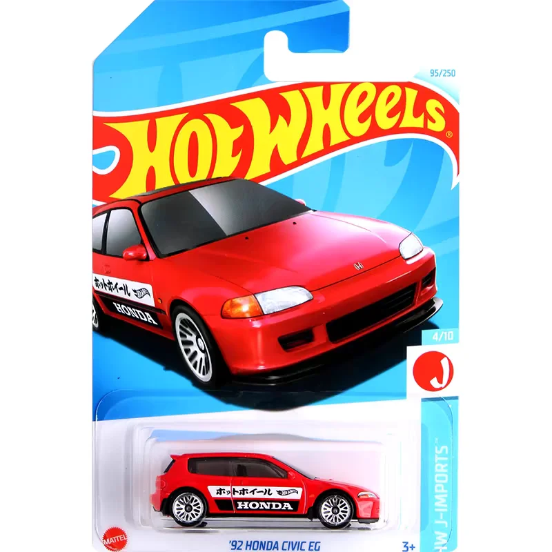 Original Hot Wheels Car Honda Civic Custom 1/64 Diecast Vehicles
