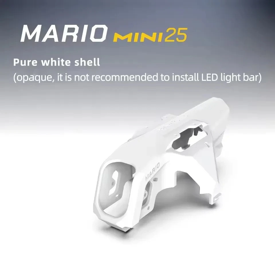 Speedybee Mario Mini25 Upgrade Kit CNC Frame O4 Air Unit Wing Protector RGB LED Lights Battery Strap for Enhanced Performance