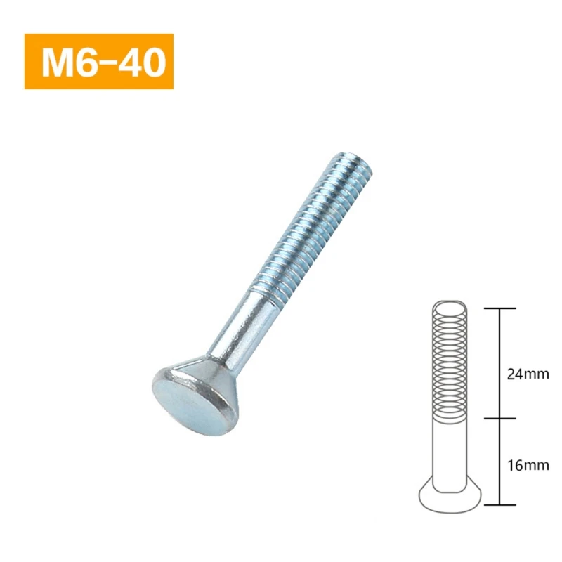 

M6 Plastic Knob Metal Screws Plastic Slide Block Plastic Gasket for Woodworking Dropship