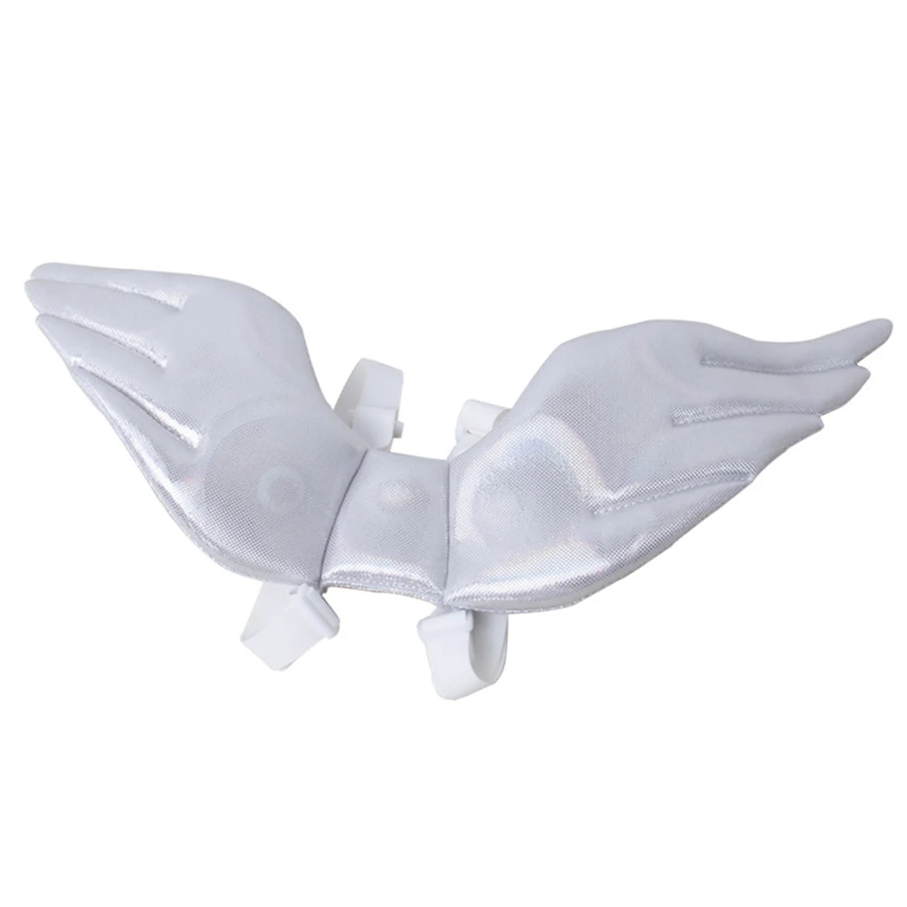 

Cat Suit Clothes Costumes Christmas for Cats Wings Halloween Fancy Pet Supply Accessory White