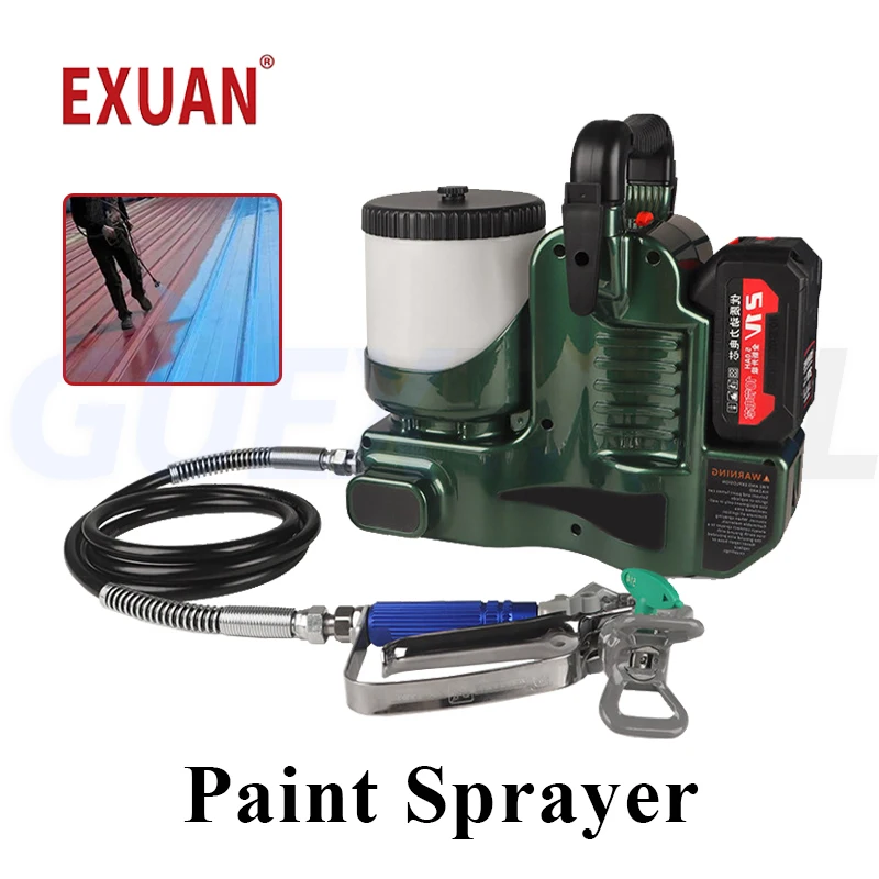 Airless Spray Gun Portable Handheld Paint Sprayer Multi Functional Small Repair Spray Paint Machine Spray Gun For Paint Latex