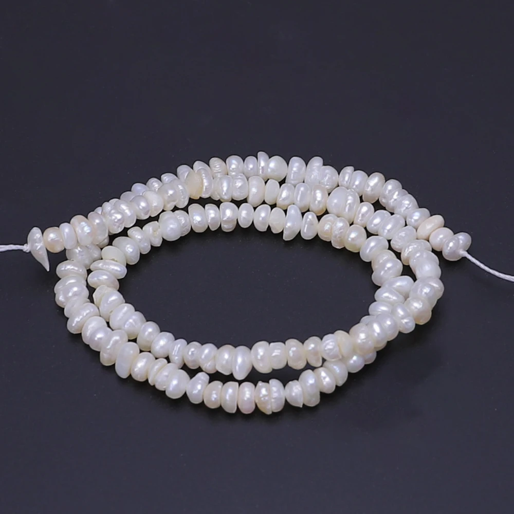 

Esiyni AA Natural Freshwater Pearls Fashion Irregular All-matching Beads DIY Necklace Bracelet Jewelry Make Pearl Holiday Gifts