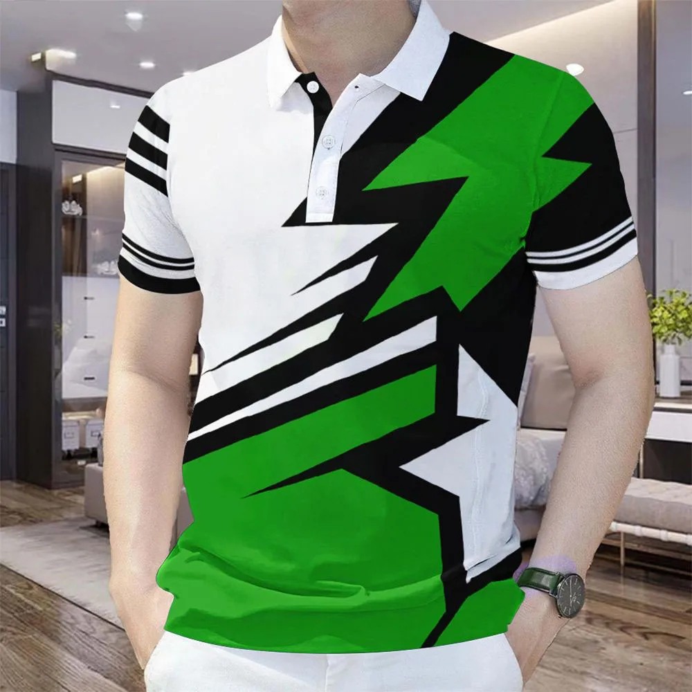 Thumbnail 4 - #86 Latest Mens Striped T-Shirts Offers