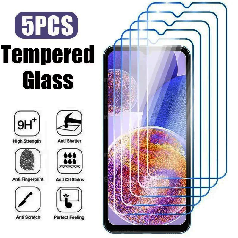 5Pcs Tempered Glass…