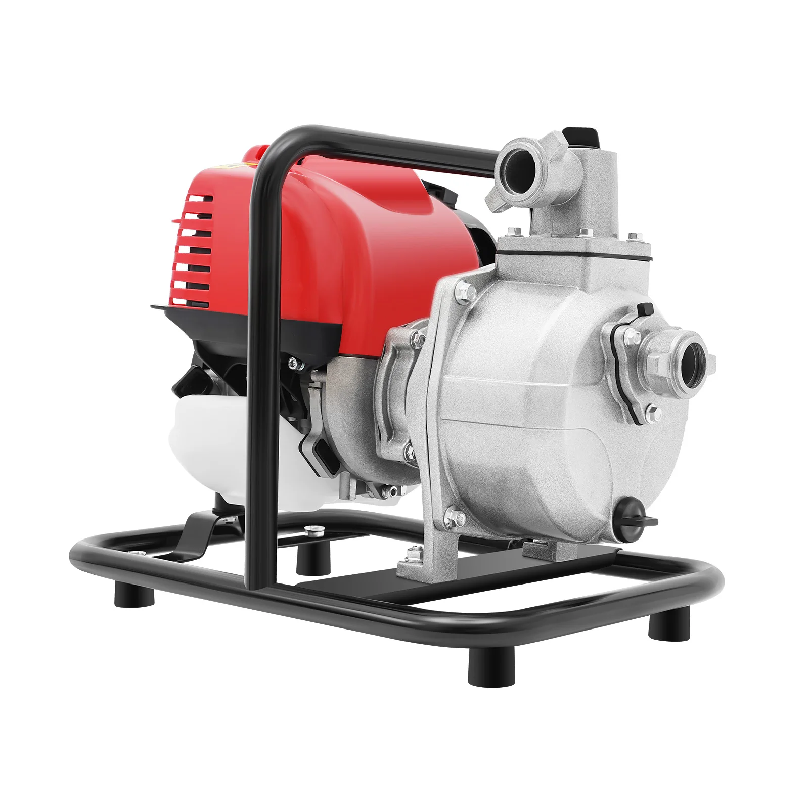 1.2KW Water Pump Gasoline Engine Water Pump 135L/min Flow & 30m Head, Gasoline Powered for Farm & Fire Rescue Use