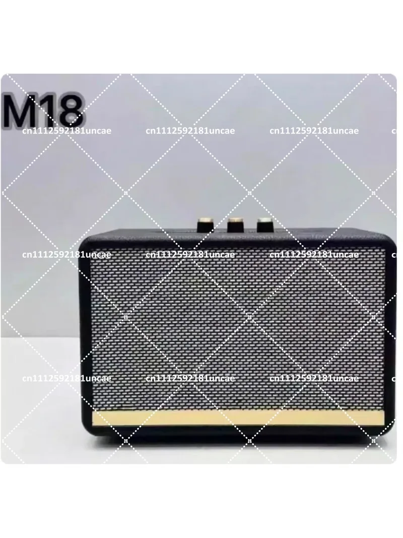 Retro Portable Bluetooth Speaker Wireless Subwoofer Outdoor Card Speaker with Adjustment