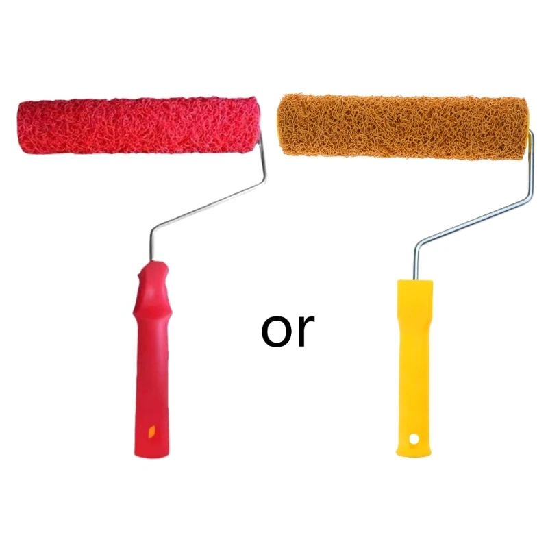 

Compound Roller Brush for Covering Wall and Ceiling Surfaces, Putty Texture Brush, Durable