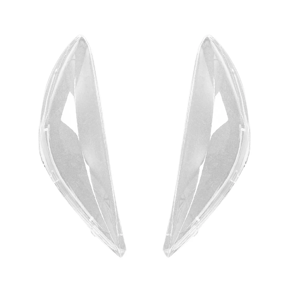 

Transparent Lampshade Lamp Shade Front Headlight Cover Shell Lamp Lights Cover Lens for Peugeot 207