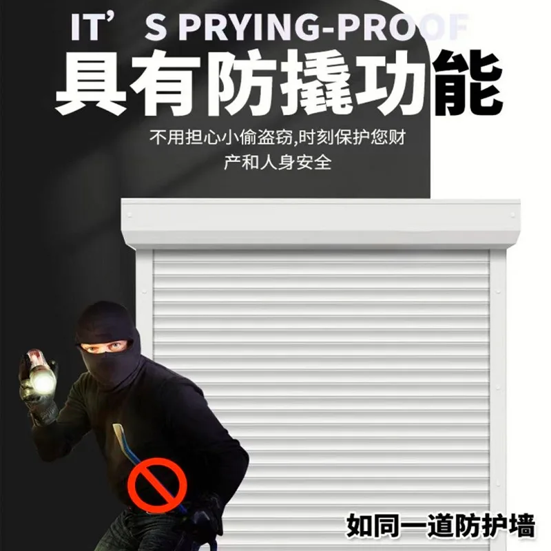 2025การรักษาความปลอดภัยอัตโนมัติโลหะลูกกลิ้งชัตเตอร์หน้าต่างพายุเฮอริเคนอลูมิเนียมลูกกลิ้งบานประตูหน้าต่างลูกกลิ้งชัตเตอร์มอเตอร์