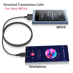 for Sony Walkman audio decoding cable for NW-Z1X,ZX2,XZ300A,ZX700,A35,A36,A45,A55;Sony to TYPE-C port Android phones cable