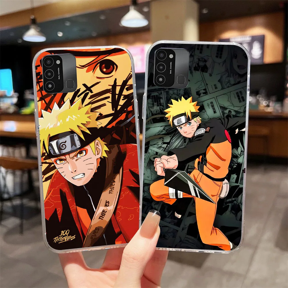 Прозрачный чехол FX-3 Anime N-Naruto для Tecno POP 4 5 5P LTE AIR Spark 6 7 7T 7P 8 8P 8C Go Pro