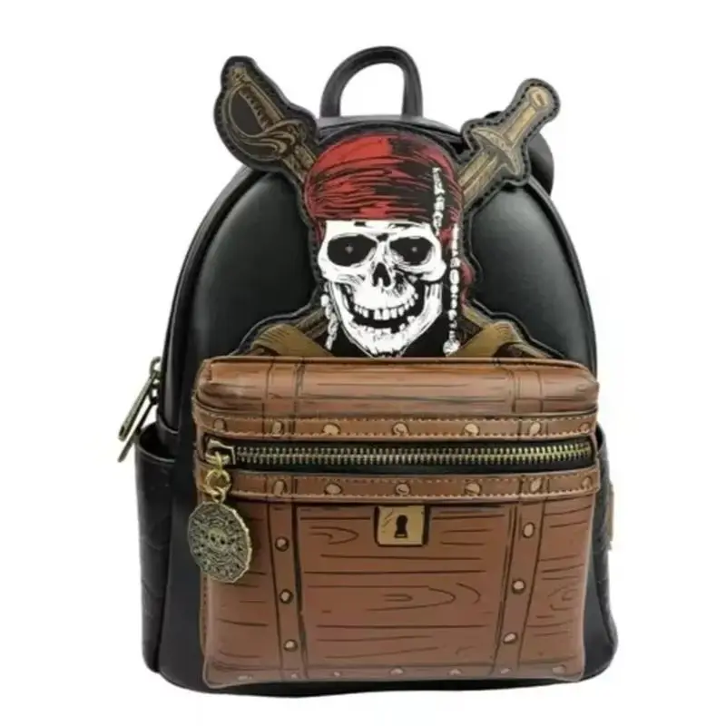 Disney Loungefly Pirates Of The Caribbean Dead Men Tell No Tales Mini Rucksack Sally Funny Backpack Halloween Cosplay Props Gift