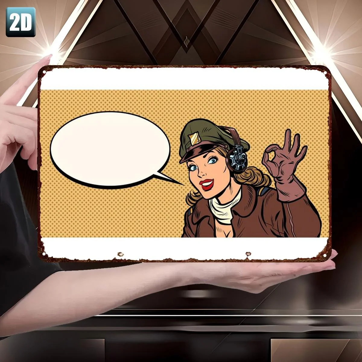 2D Plat 1 PièCe, Fe… - image