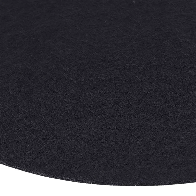 

N01R-6Pcs Ultra-Thin Anti-Static Lp Vinyl Turntable Record Player Pad For Phonographs Flat Soft Mat Record Slipmat Mat Pad