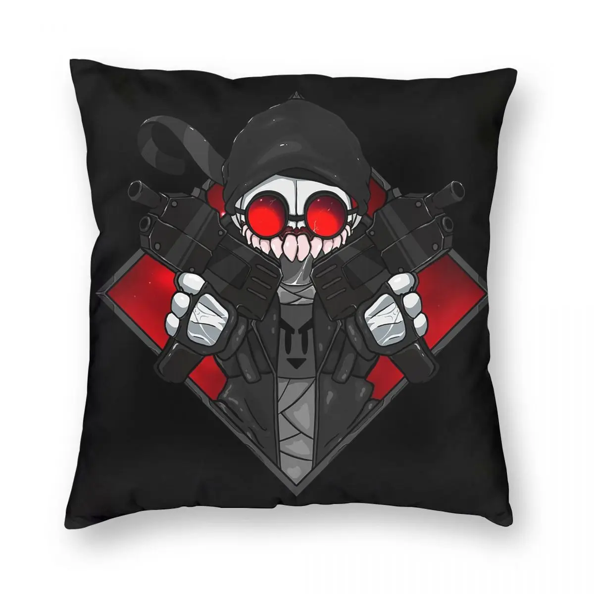 Cartoon Madness Combat Animation Square Pillowcase Pillow Cover Cushion Decor Comfort Throw Pillow for Home Bedroom