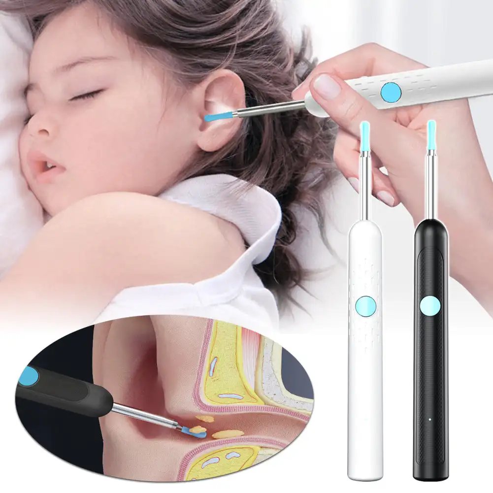 

High-definition Intelligent Visual Ear Digging Spoon Wireless Rechargeable Luminous Ear Cleaner Ear Wax Removal Tool Ear Care