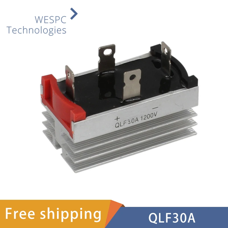 

Rectifier QLF30A Single phase rectifier rectifier bridge stack QLF3010 1000V with radiator