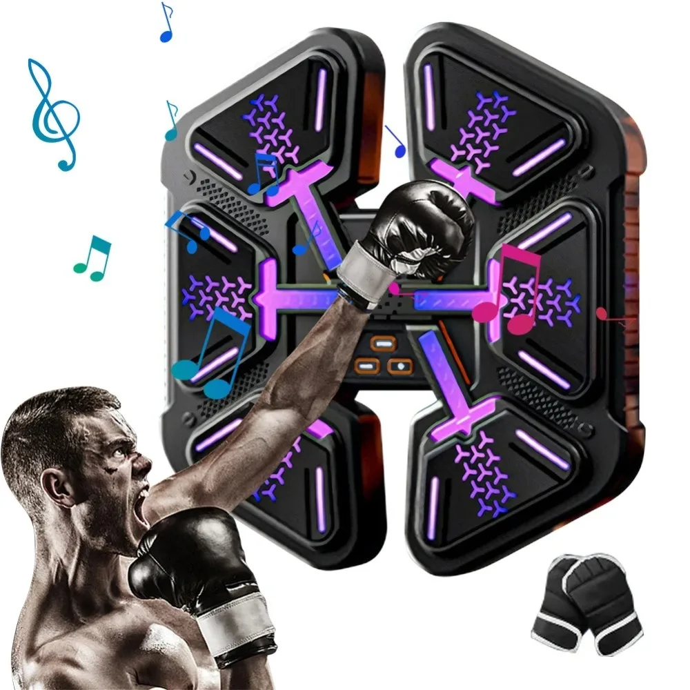 

Boxing Sports Smart Music Boxing Machine Bluetooth Punching Pad Fitness Exercise Boxing Wall Target Agility Reaction Exercise