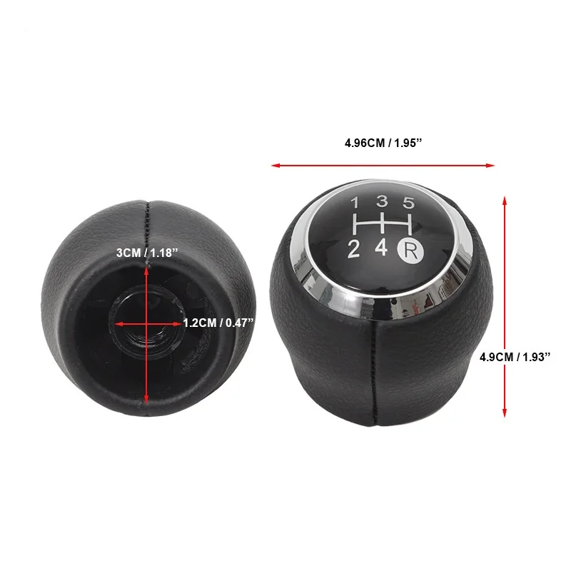 5/6 Speed Gear Shift Knob Car Lever Shifter Stick Handball For Toyota Corolla Yaris Rav4 Urbancruiser Verso Car Accessories