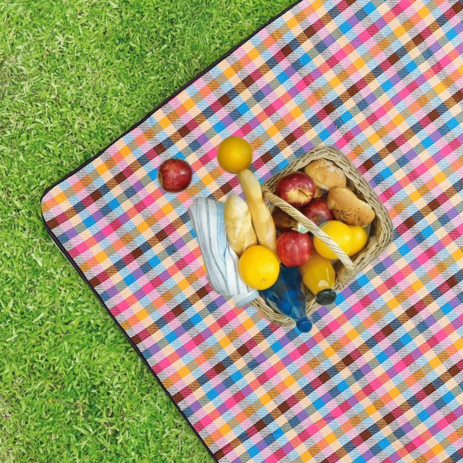 

Thickened Beach Mat Waterproof Foldable Outdoor Picnic Blanket For Camping Park Travel Large Ground Cushion Mat