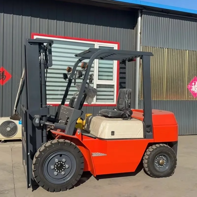 YG All-electric Mounted Storage Four-wheel Lift Hydraulic Loading and Unloading Truck Handling Electric Forklift