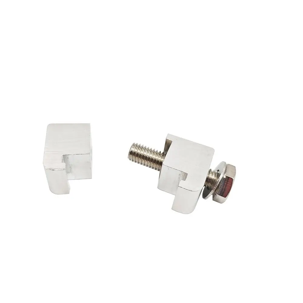 1Pcs M8 M10 M12 ISO Vacuum Flange Clamp Stainless Steel Bolt Aluminum Alloy Vacuum Flange Caliper High Hardness Smooth Surface